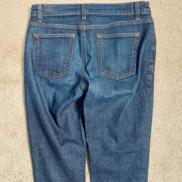 Eileen Fisher straight leg mid rise jeans petite - Picture 8 of 9